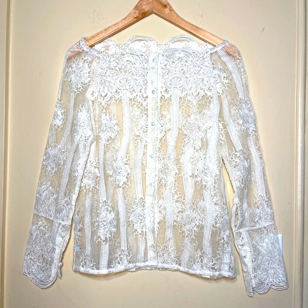 White Lace Top
